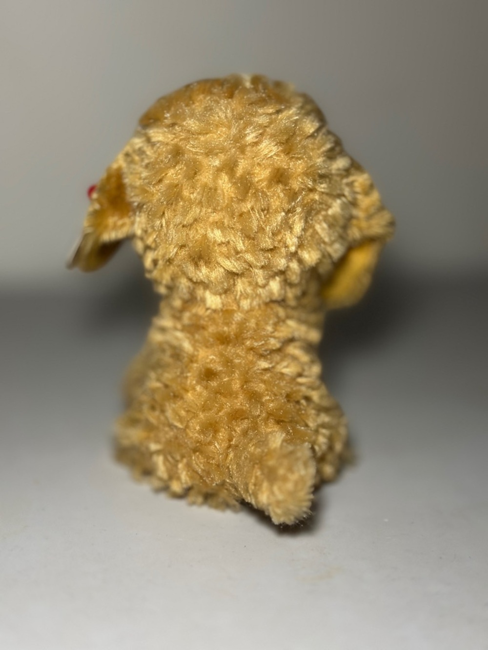 Ty Beanie Boos “Noodles” Goldendoodle Plush – Glitter Eyes Dog (7”) - Picture 6 of 12